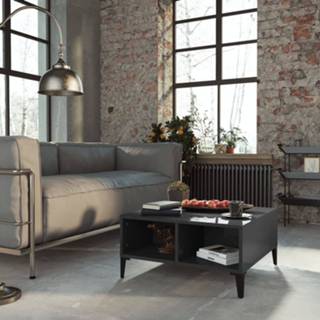 Salontafel grijs active 60x60x30 cm spaanplaat 8720286357972