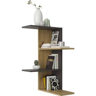 👉 Active Hoekwandschap artisan eikenkleurig en materakleurig 4029494120762