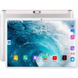 👉 Tablet PC zilver active BDF S10 4G LTE PC, 10.1 inch, 2GB + 32 GB, Android 9.0, SC9863A Octa Core Cortex-A55, ondersteuning Dual Sim&Bluetooth&WiFi&GPS, EU-stekker (zilver)