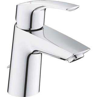 👉 Wastafelkraan chroom Grohe Eurosmart s-size met ketting 4005176611551