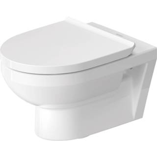 👉 Hangend toilet wit Duravit No.1 diepspoel, rimless en Hygieneglaze 35 x 36,5 54 cm, hoogglans
