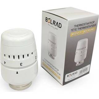 Belrad thermostaatkop wit