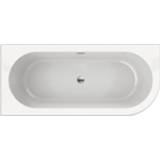 👉 Hoekbad wit glans XS Xenz Charley links 165x75cm