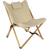 👉 Relaxstoel beige l Bo-Camp Urban Outdoor Wembley - 8712013103815