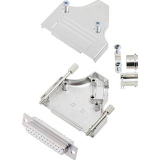 👉 Connectorset vernikkeld Encitech MHDM35-25-DBS-W-K 6355-8007-13 D-sub female connector-set 35 ° Aantal polen: 25 Soldeerkelk 1 stuk(s) 2050005913438