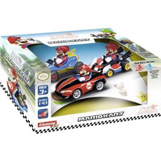 👉 Carrera Play Mario Kart „Mario” 3 stuks (Wii, MK8, Mach 8) Pull-Back 15813016 stuk(s) 9003150115823