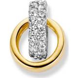 👉 Hanger active Excellent Jewelry Geelgouden met Kleurloze Zirkonia?s 8785259691354