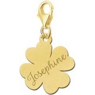 👉 Naambedel active gouden Names4ever Klavertje Vier GNB37