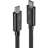 👉 Zwart LINDY USB-kabel USB 3.2 Gen1 (USB 3.0 / 3.1 Gen1) USB-C stekker, stekker 0.5 m 4002888415552