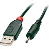 Zwart LINDY USB-kabel USB 2.0 USB-A stekker, DC-stekker 2,5 mm 1.5 m 4002888702652