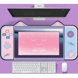 Active 400 x800 x3 mmCute CatEarToetsenbordBureauStootkussen(1)