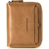 👉 Portemonnee bruin active Baellerry D3124 Korte PU-lederen portefeuille rits retro jeugd kleine (bruin verticaal)