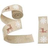 👉 Kerstboom active 5 x 500 cm Kerst gedrukt decoratief lint decoratie (PS993)