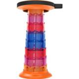 👉 Kruk oranje active Outdoor Draagbare Lotus verhoogde opvouwbare telescopische (Shining Orange)