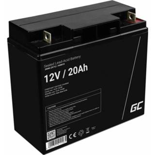 👉 Loodaccu donkergroen Green Cell 12 V 20 Ah Loodvlies (AGM) (b x h d) 181 167 77 mm M5-schroefaansluiting Cyclusbestendig, Onderhoudsvrij 5902701411565