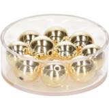 Goud kunststof 60x stuks metallic sieraden maken kralen in het van 6 mm