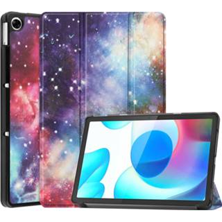 👉 Tablethoes active Case2go - Tablet Hoes geschikt voor Realme Pad 10.4 inch Tri-Fold Book Case Auto Wake functie Galaxy 8719793166306