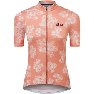 👉 Short sleeve vrouwen UK8 Coral Haze Dhb Moda Women's Jersey - Burendo Fietstruien 5056389530664