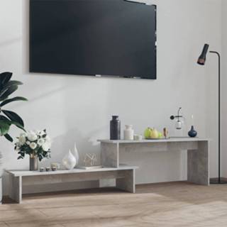 👉 Spaanplaat active Tv-meubel 180x30x43 cm betongrijs 8720286541913