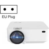 👉 Projector active TB612 2200ansi Lumen 800x400 Resolutie 1080p LED + LCD-technologie Smart Projector, ondersteuning AV / HDMI SD-kaart USB VGA TV, US Plug