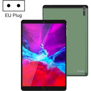 👉 Tablet PC donkergroen active P30 3G Phone Call PC, 10.1 inch, 2GB+32GB, Android 5.1 MTK6592 Octa-core ARM Cortex A7 1.4GHz, Support WiFi / Bluetooth GPS, EU Plug (Army Green)