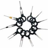 👉 Kabelboom active 11 STKS Auto Plug Circuit Board Terminal Extractie Pick Connector Crimp Pin Terug Naald Verwijder Tool