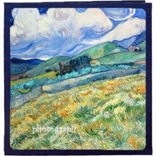 👉 Fotoalbum witte active Retro art diy handgemaakte zelfklevend filmalbum, kleur: 18 inch landschap (30 kaart innerlijke pagina's)