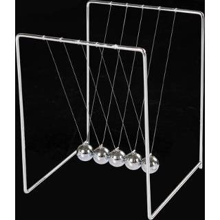 👉 Ornament active 2 stks newton pendulum hits bal physics educatie model thuis kantoor decoratie ornamenten, stijl: N0431 Kleine deur