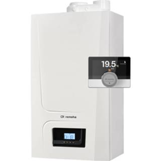 👉 Energielabel Remeha Avanta Ace hr gaswandketel m. warmwatervoorziening combi comfort 35C CW5 con. 60/100 A + eTwist 8713809340346