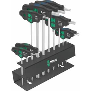 👉 Gereedschapset zilver Wera Tools Bicycle Set 6 T-Handle Toolset - Gereedschapsets 4013288220592
