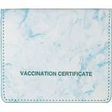 👉 Kaarthouder blauw active 3 stks CPVC1004 Marmeren Patroon Id Card Case PU-beschermhoes (Blue Lake)