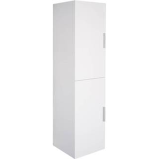 👉 Hoge kast wit Differnz Shout met 2 deuren 35 x 140 cm,