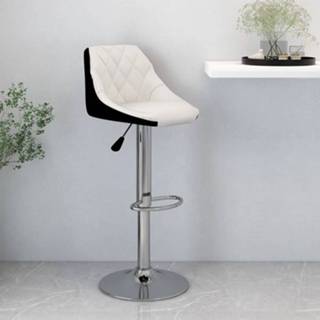 👉 Barkruk wit zwart kunstleer active en 8720286536094