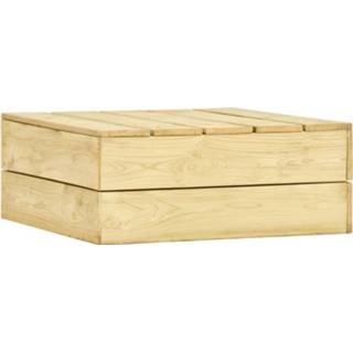 Tuintafel 75x75x31 cm geïmpregneerd grenenhout