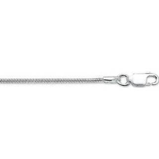 Hals ketting zilver active Slang Collier van 40cm