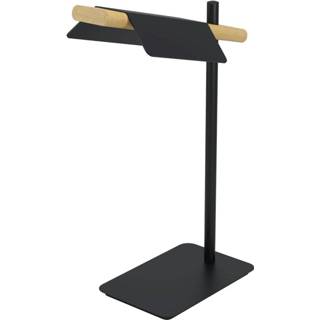 👉 Bureaulamp zwart hout active Eglo Ermua met 98837 9002759988371