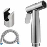 Wasmachine staal active vrouwen 304 roestvrij mondstuk vrouwelijke set, stijl: + slang beugel