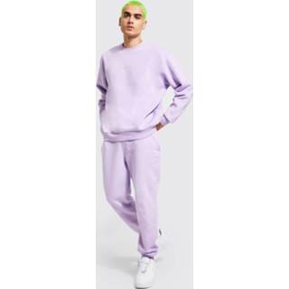 👉 Oversized Official Trainingspak Met Trui, Lilac