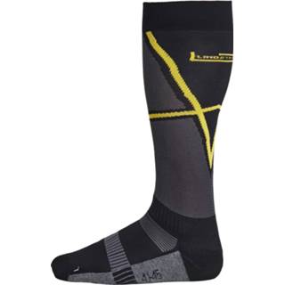 👉 Sock zwart geel active Lindstrands Cool Black/Yellow 41 6438235209419