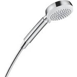 👉 Handdouche wit chroom male Hansgrohe MyClub 100mm 4 stralen chroom/wit 4059625180648