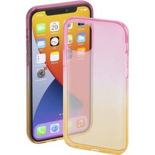 👉 Roze geel Hama Cover Shade Apple iPhone 12, 12 Pro Pink, 4047443458889