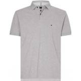 👉 Poloshirt grijs Tommy Hilfiger 1985 Regular Fit Polo shirt grijs, Effen 8720115396578