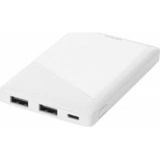 👉 Powerbank wit Deltaco PB-A1000 Lithium-Ion (Li-Ion) 5000 mAh 7333048044259