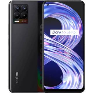👉 Realme 8 Smartphone 64 GB 16.3 cm (6.41 inch) Zwart Android 11 Dual-SIM