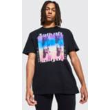 Oversized Gelicenseerd Aaliyah T-Shirt, Black