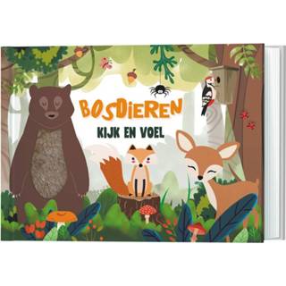 👉 Lantaarn active - Kijk en voel Bosdieren 9789463543965