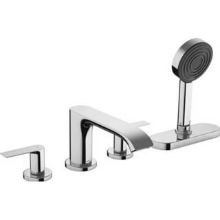 👉 Chroom Hansgrohe Vivenis 4-gats badrandmengkraan met sBox 75444000 4059625322703