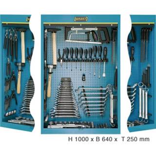 👉 Gereedschapset Hazet 111/116 Gereedschapsset Handwerker Met gereedschapskast 116-delig 4000896003105