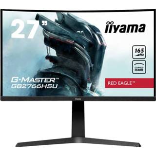 👉 Gaming monitor rood Iiyama G-MASTER Red Eagle GB2766HSU-B1 68.6 cm (27 inch) Energielabel E (A - G) 1920 x 1080 Pixel Full HD 1 ms HDMI, DisplayPort, USB 2.0, 4948570118878