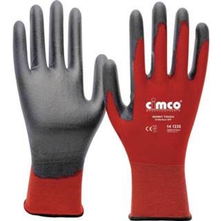 👉 Werkhandschoen nylon XL 388 Cimco Skinny Touch grau/rot 141238 Maat (handschoen): 10, EN 1 paar 4021103059920